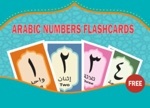 ARABIC NUMBERS FLASHCARDS FREE