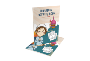 ramadan workbook & islamic coloring book for boys